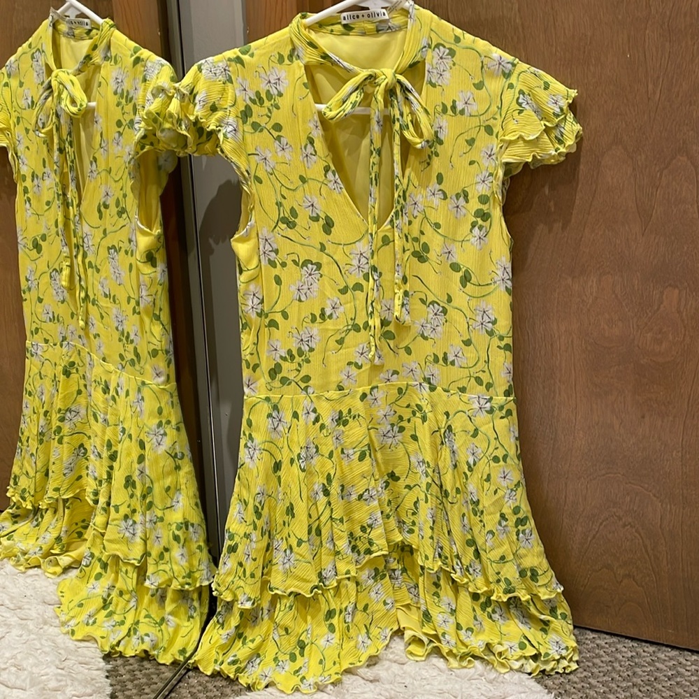 Alice Olivia cut out dress
